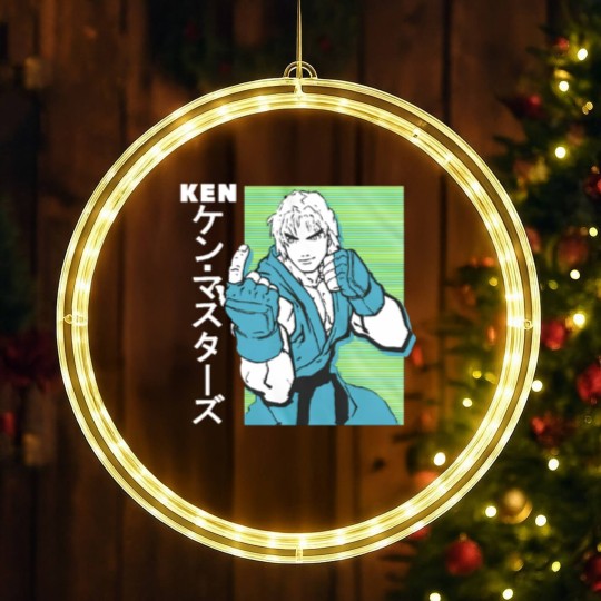 Discover Street Fighter Ken LED Christmas Window Lights
