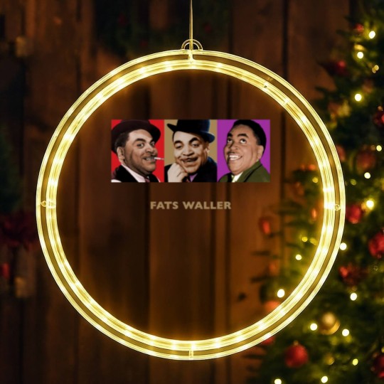 Discover Fats Waller LED Christmas Window Lights