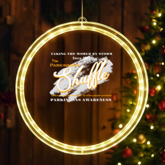 Discover The Parkinsons Shuffle - Parkinsons Awareness LED Christmas Window Lights