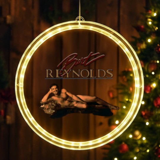 Discover Burt Reynold - Sexy Vintage LED Christmas Window Lights