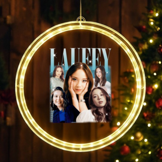 Discover Laufey, Laufey LED Christmas Window Lights, Laufey LED Christmas Window Lights, Laufey Musician Singer Tees, Retro Laufey Gift