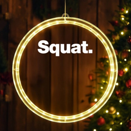 Discover Squat. LED Christmas Window Lights