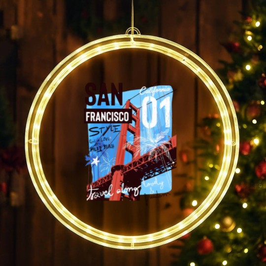 Discover SAN FRANCISCO LED Christmas Window Lights