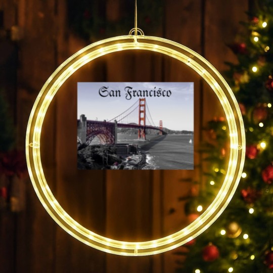 Discover San Francisco LED Christmas Window Lights