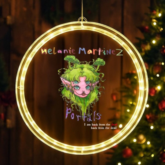 Discover Melanie LED Christmas Window Lights, Portals Tour 2023 LED Christmas Window Lights, Melanie Martinez Lover LED Christmas Window Lights