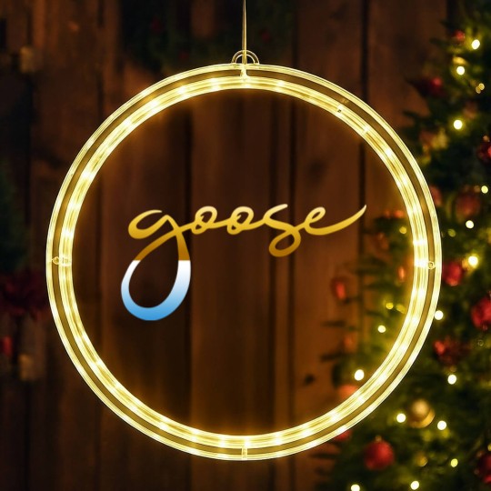 Discover The Goose American band goose the band merch tour (1) LED Christmas Window Lights