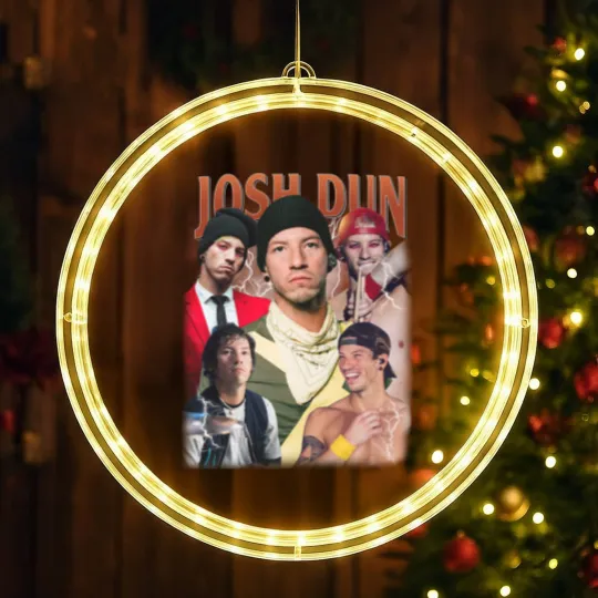 Discover Josh Dun LED Christmas Window Lights
