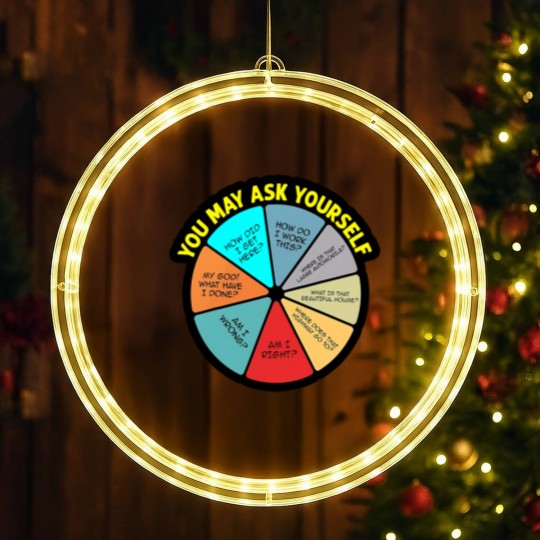 Discover YOU MAY ASK YOURSELF - You May Ask Yourself - LED Christmas Window Lights