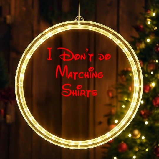 Discover i don't do matching s LED Christmas Window Lights