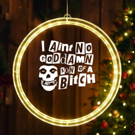 Discover Misfits LED Christmas Window Lights | Rock Music LED Christmas Window Lights | Hybrid Moments | The Misfits Box Set | Misfits Merch | Hooded LED Christmas Window Lights