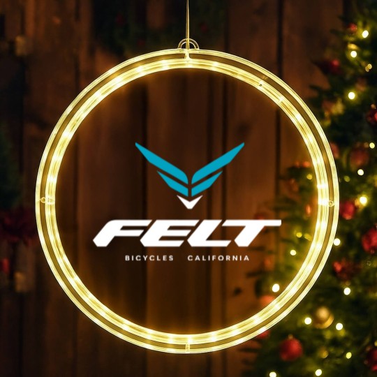 Discover Seller - Felt Bicycles Merchandise . LED Christmas Window Lights