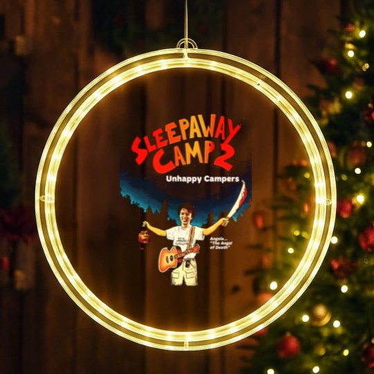 Discover Sleepaway Camp II Unhappy Campers LED Christmas Window Lights