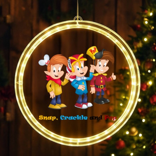 Discover Snap, Crackle and Pop LED Christmas Window Lights