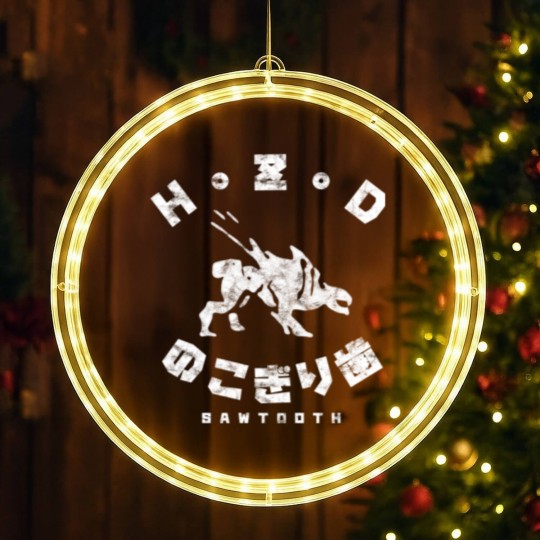Discover Horizon Zero Dawn Sawtooth Kanji LED Christmas Window Lights