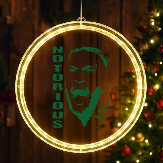 Discover Conor Mcgregor - Notorious Conor Mcgregor LED Christmas Window Lights