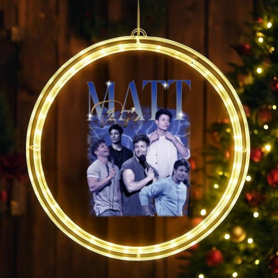 Discover Matt Rife LED Christmas Window Lights, Matt Rife Vintage LED Christmas Window Lights, Matt Rife World