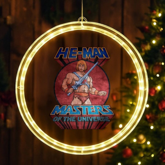 Discover HE MAN OLD Perfect Gift LED Christmas Window Lights