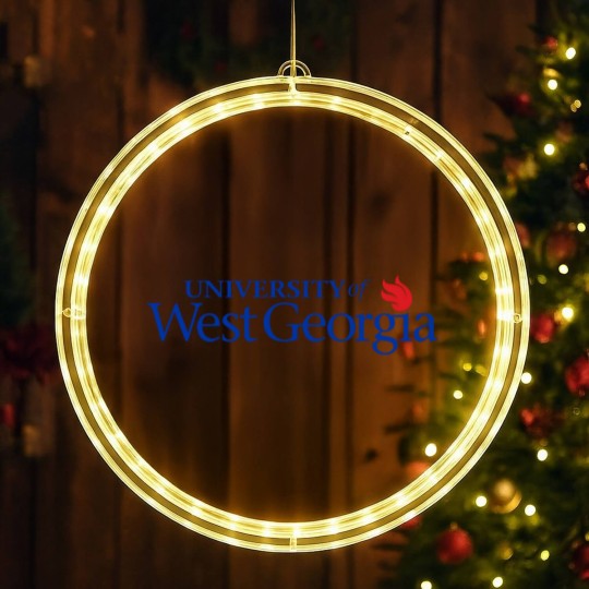 Discover University of West Georgia gifts and souvenirs LED Christmas Window Lights