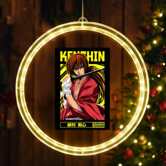 Discover Himura Kenshin = Rurouni Kenshin = Anime LED Christmas Window Lights