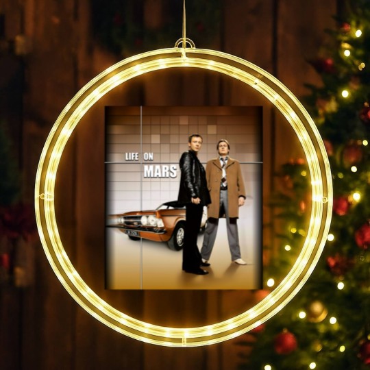 Discover Life on Mars LED Christmas Window Lights