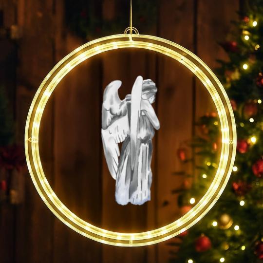 Discover Weeping angel - Doctor Who - blue - Doctor Who - LED Christmas Window Lights