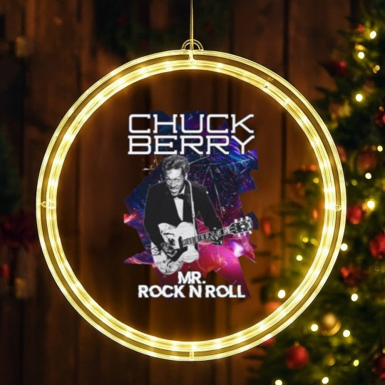 Discover CHUCK BERRY Rock N Roll LED Christmas Window Lights