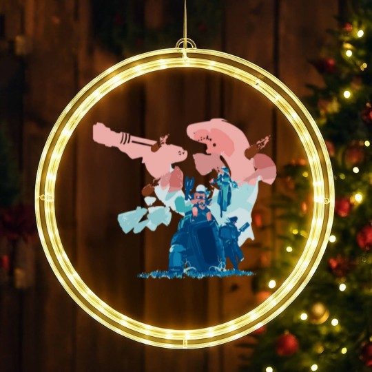 Discover Risk Of Rain 2 LED Christmas Window Lights