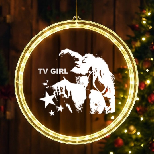 Discover TV Girl TV Girl French Exit LED Christmas Window Lights