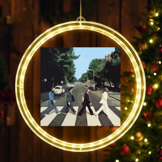 Discover Abbey Road Album Cover LED Christmas Window Lights