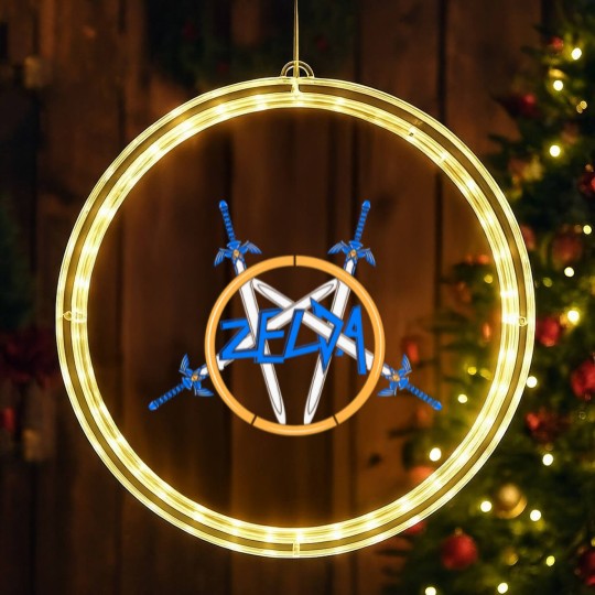 Discover Zelda - Legend of zelda games LED Christmas Window Lights
