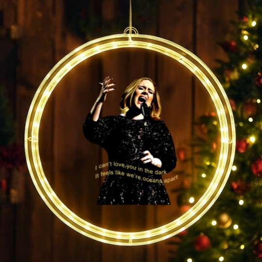 Discover Adele Concert Love In The Dark LED Christmas Window Lights