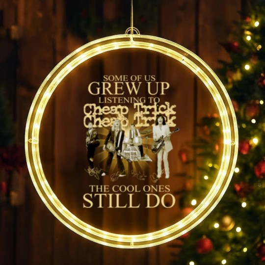 Discover Vintage  Trick LED Christmas Window Lights,  Trick The Cool Ones Still Do LED Christmas Window Lights