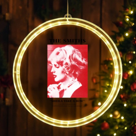 Discover The Smiths Sheila Take A Bow LED Christmas Window Lights Vintage Retro