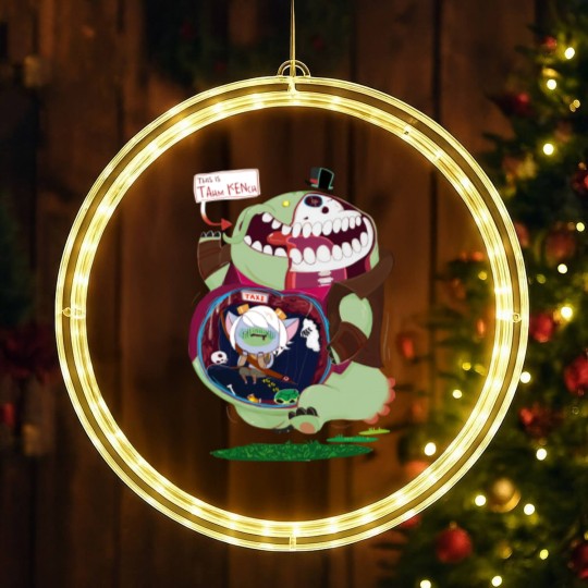 Discover Tahm Kench LED Christmas Window Lights, Tahm Kench, Tahm, River King, Lol LED Christmas Window Lights, Lol LED Christmas Window Lights
