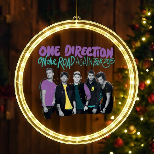 Discover One Direction On the Road Again Tour 2015 Merch LED Christmas Window Lights