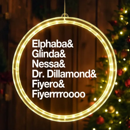 Discover Wicked &LED Christmas Window Lights - Wicked - LED Christmas Window Lights