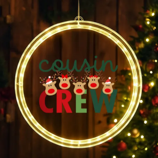 Discover Cousin deer crew LED Christmas Window Lights, Cousin Crew Christmas LED Christmas Window Lights