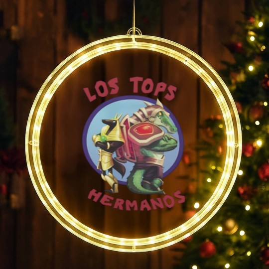 Discover League of Legends LED Christmas Window Lights Tops Hermanos - Nasus and Renekton League of Legends LED Christmas Window Lights
