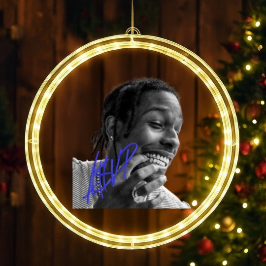 Discover ASAP Rocky LED Christmas Window Lights, asap Graphic LED Christmas Window Lights, Rocky Merch