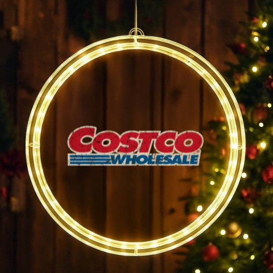 Discover Costco Wholesale 1997 Black LED Christmas Window Lights LED Christmas Window Lights