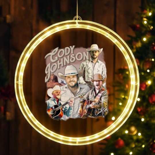 Discover Vintage Cody Johnsonn LED Christmas Window Lights, The Leather Tour 2024 LED Christmas Window Lights