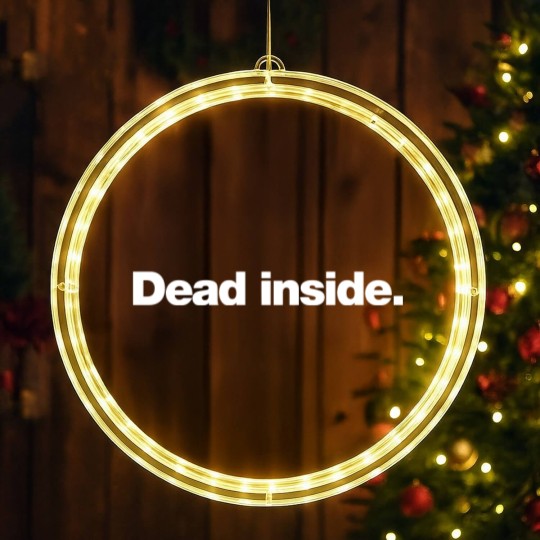 Discover Dead Inside - Dead Inside - LED Christmas Window Lights