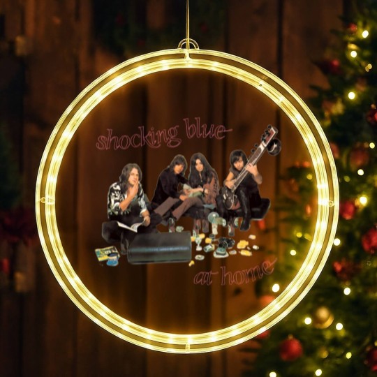 Discover Shocking Blue At Home 1989 LED Christmas Window Lights