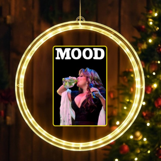 Discover Mood Jenni Rivera graphic LED Christmas Window Lights