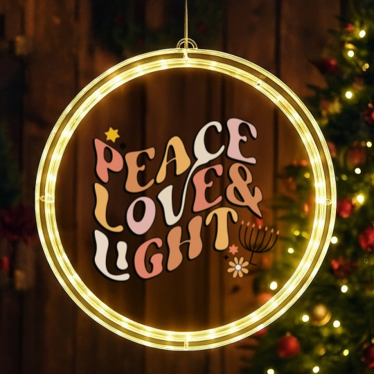 Discover Hanukkah LED Christmas Window Lights Happy Hannukah LED Christmas Window Lights