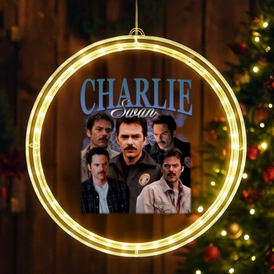 Discover Charlie Swan Vintage Washed LED Christmas Window Lights,Retro Billy Burke LED Christmas Window Lights