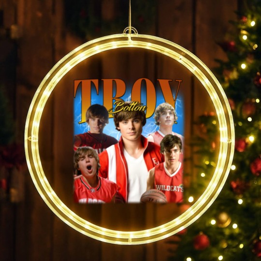 Discover Troy Bolton LED Christmas Window Lights, Zac Efron Merchandise, Zac Efron LED Christmas Window Lights, Zac Efron LED Christmas Window Lights