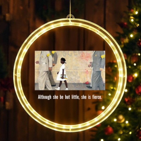 Discover Ruby Bridges Black History Month LED Christmas Window Lights, Civil Rights LED Christmas Window Lights