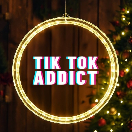 Discover Tik tok addict - Tik Tok - LED Christmas Window Lights