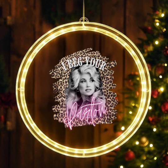 Discover Dolly Parton LED Christmas Window Lights, Dolly Parton Vintage, Country Unisex Music Graphic Unisex LED Christmas Window Lights
